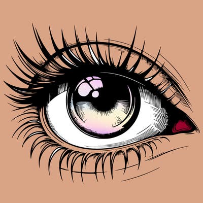 realistic eye