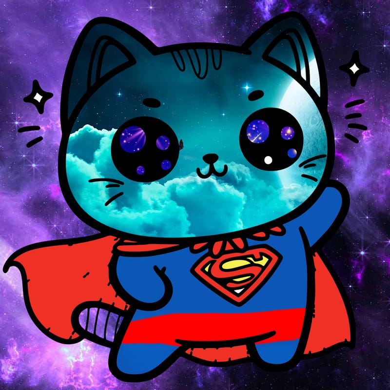 super cute super cat
