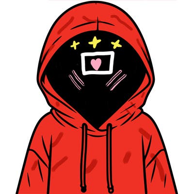 faceless girl in hoodie