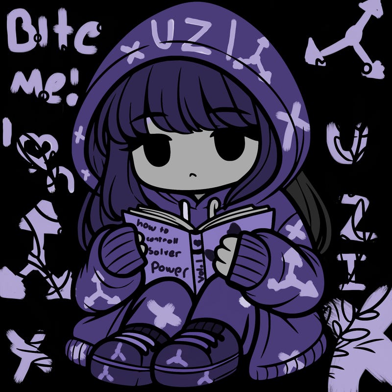 girl in oversized hoodie reading a book