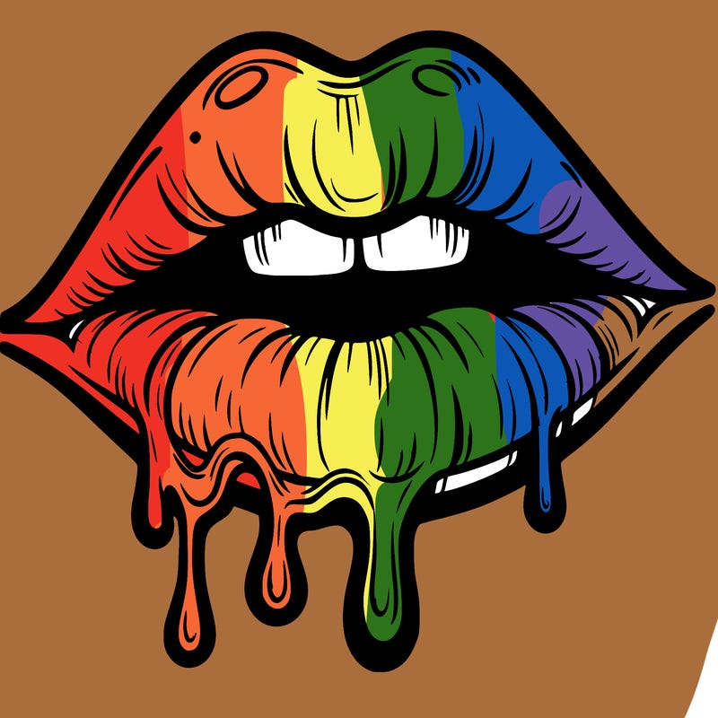 lips that look realistic and drip