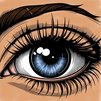 realistic eye
