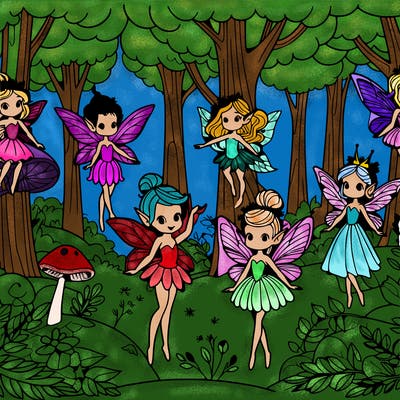 fairies forest
