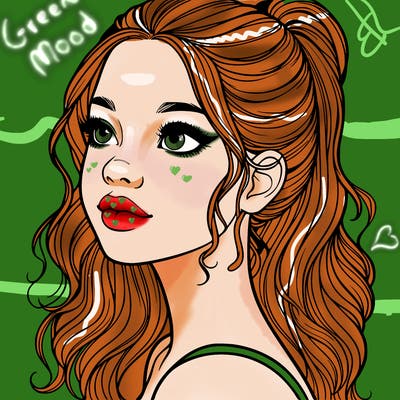 beautiful realistic girl