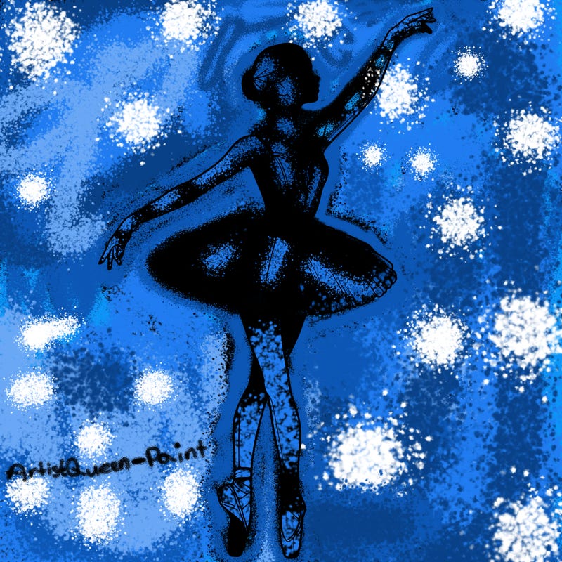 realistic ballerina