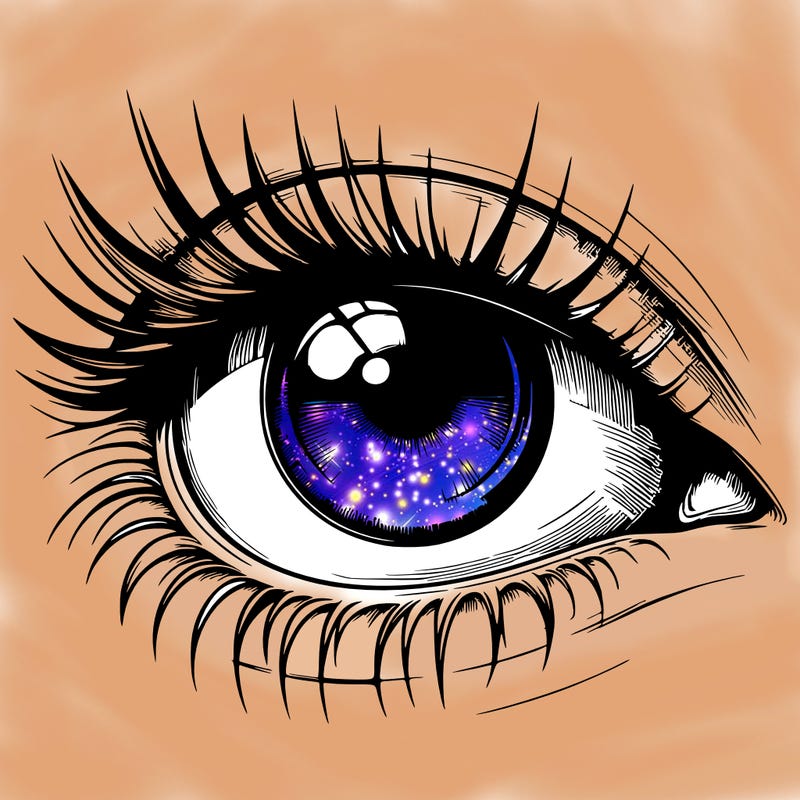 realistic eye