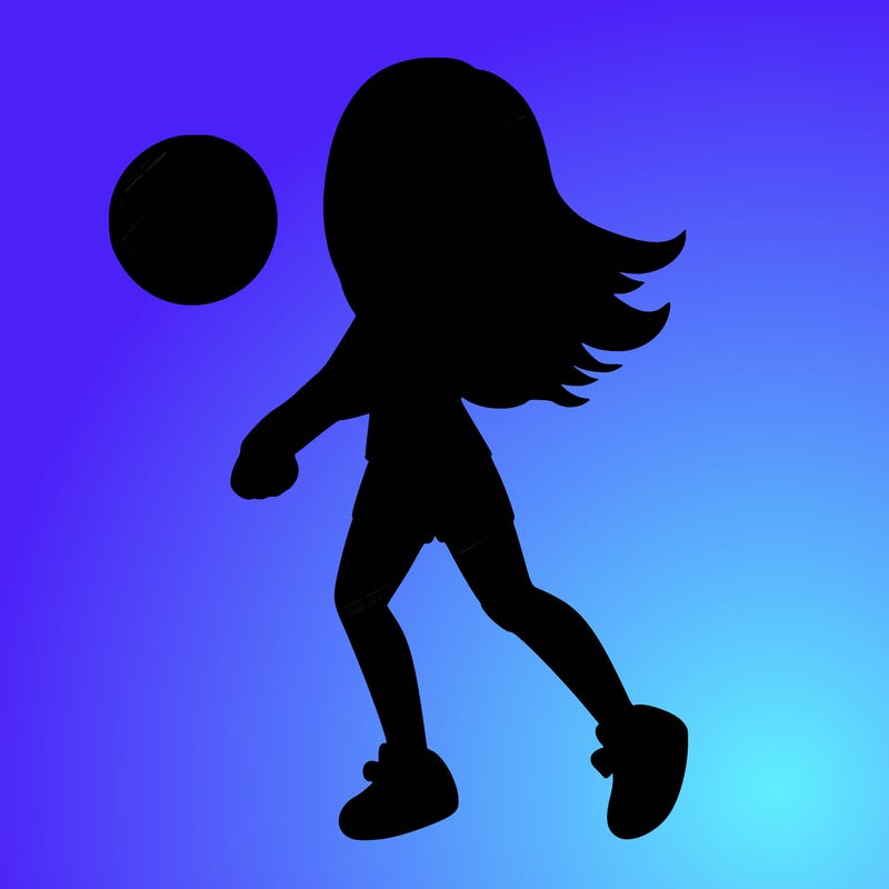 volleyball girl realistic