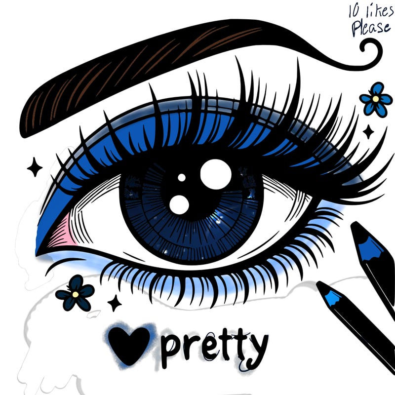 pretty eye