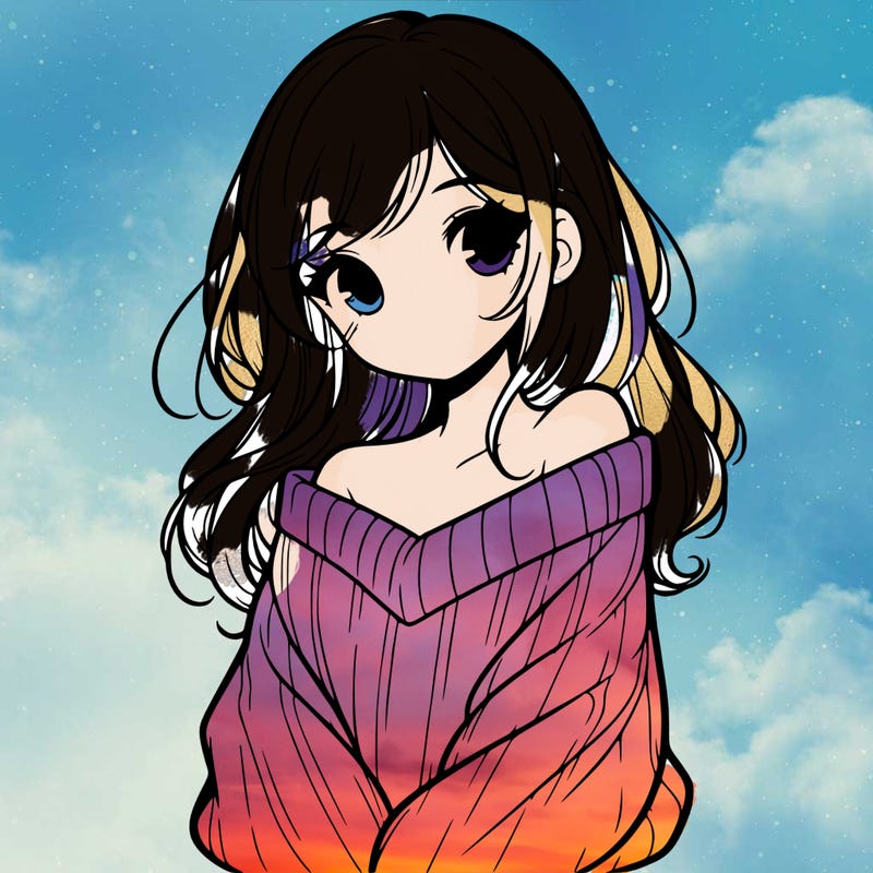 shy pretty girl wearing a sweater that is falling off one shoulder portrait