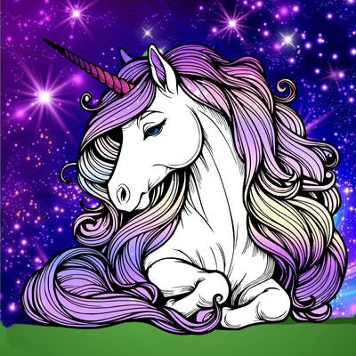 realistic unicorn