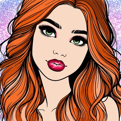 beautiful realistic girl