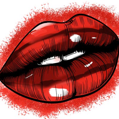realistic lips