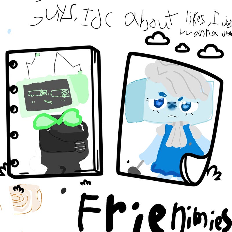 blank sheets of paper