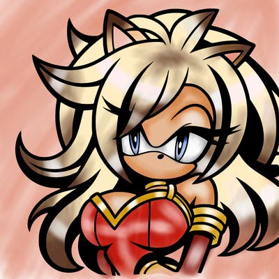 anime girl amy from sonic the hedgehog