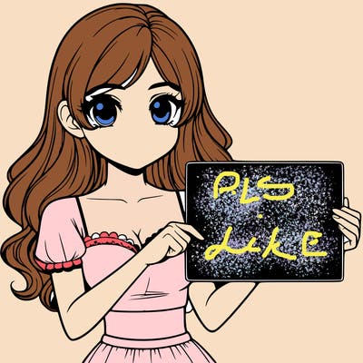 realistic pretty girl holding blank sign