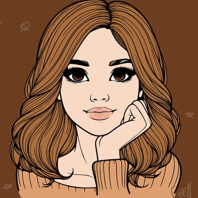 realistic, beautiful girl