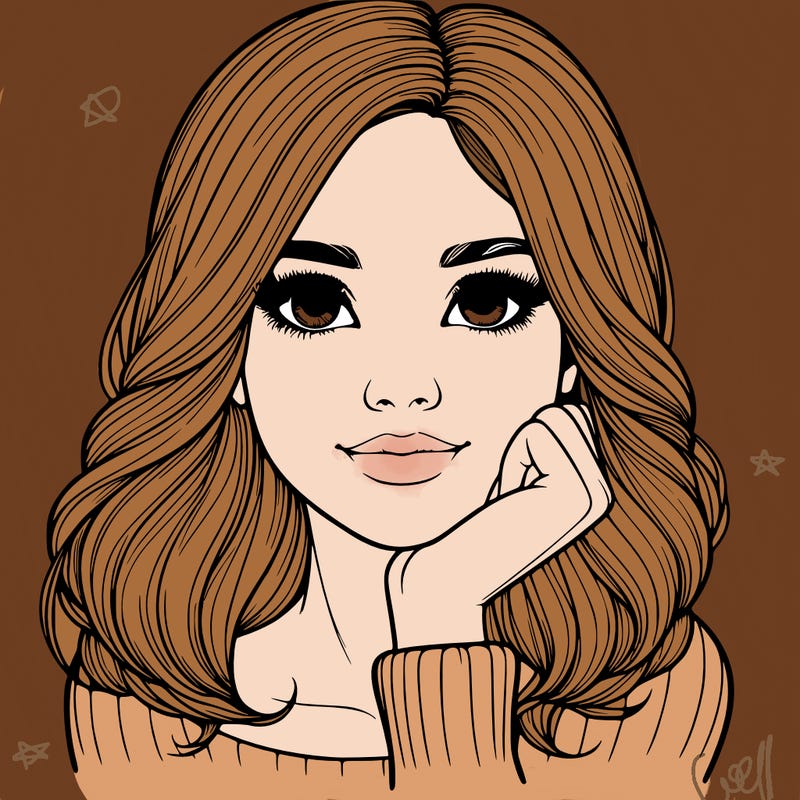 realistic, beautiful girl
