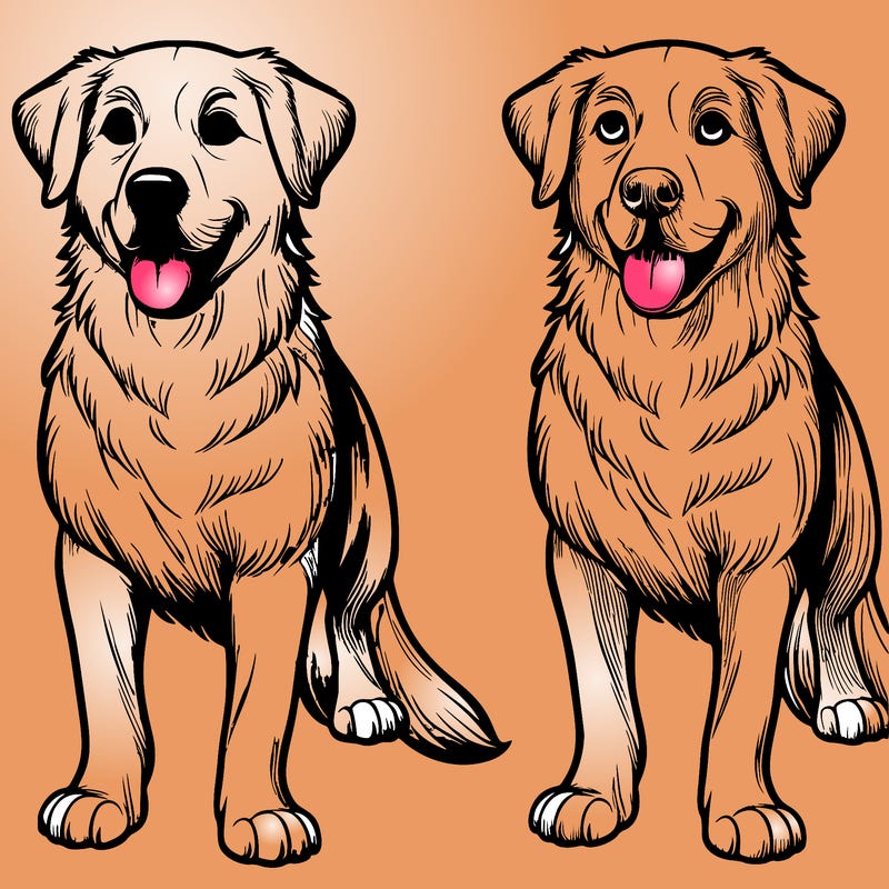 realistic dog