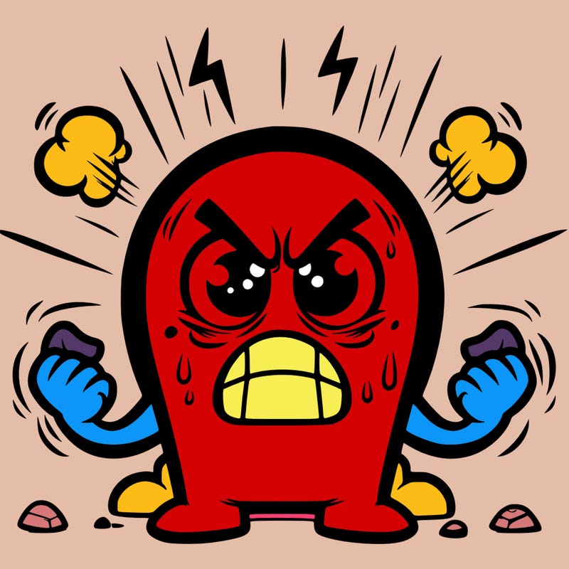 cartoon anger