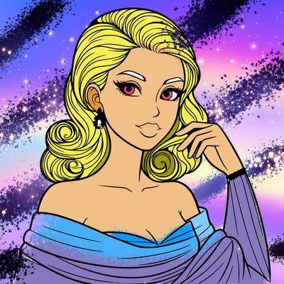an elegant woman