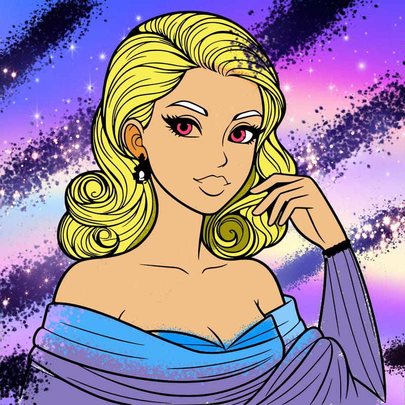 an elegant woman