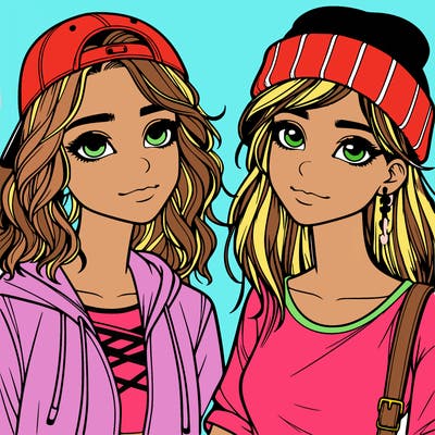 realistic teenager girls