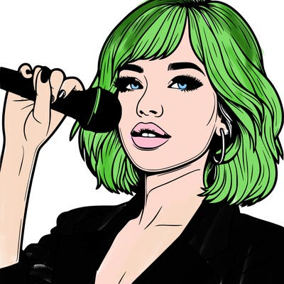 billie  eilish realistic