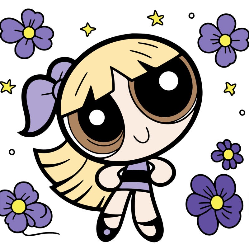a powerpuff girl