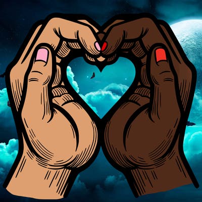 hands making a heart