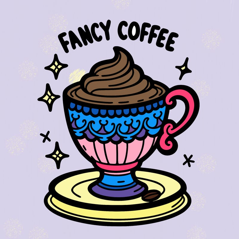fancy coffee