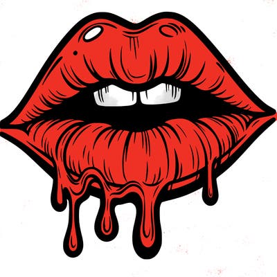 lips that look realistic and drip