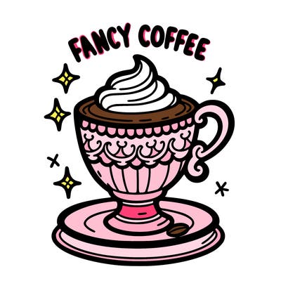 fancy coffee