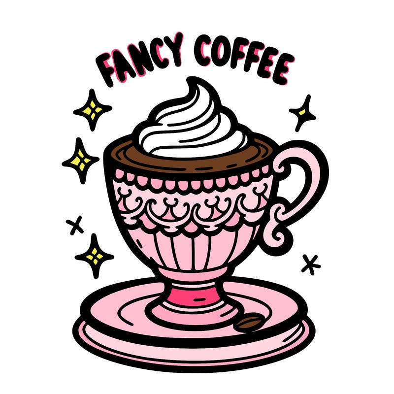 fancy coffee