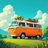 RV Camper Escape the Mountains - App Icon