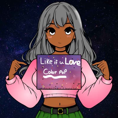 girl holding a blank sign in a long sleeve crop top