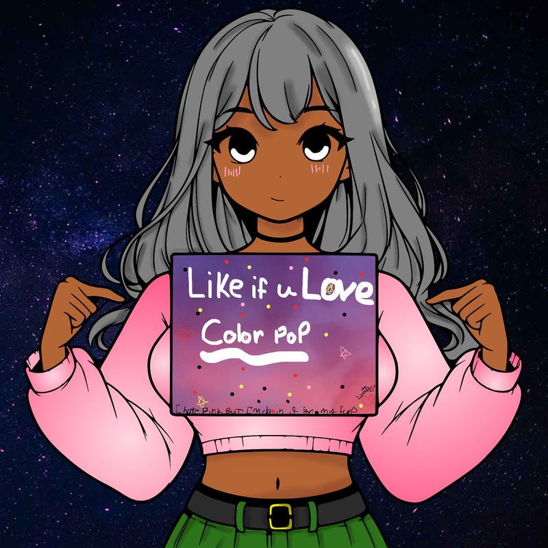 girl holding a blank sign in a long sleeve crop top