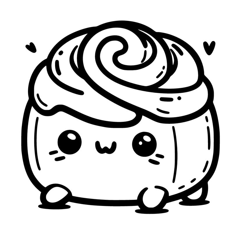 cute cinnamon roll