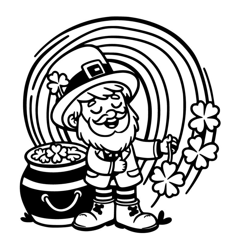 st patrick day rainbow