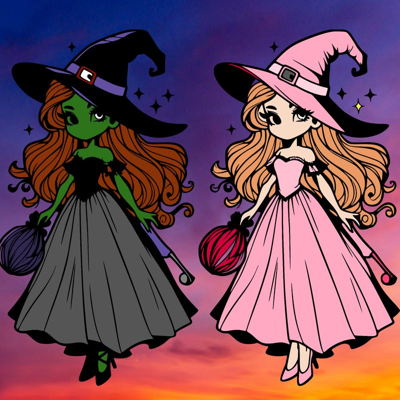 beautiful wicked witch. from wicked
