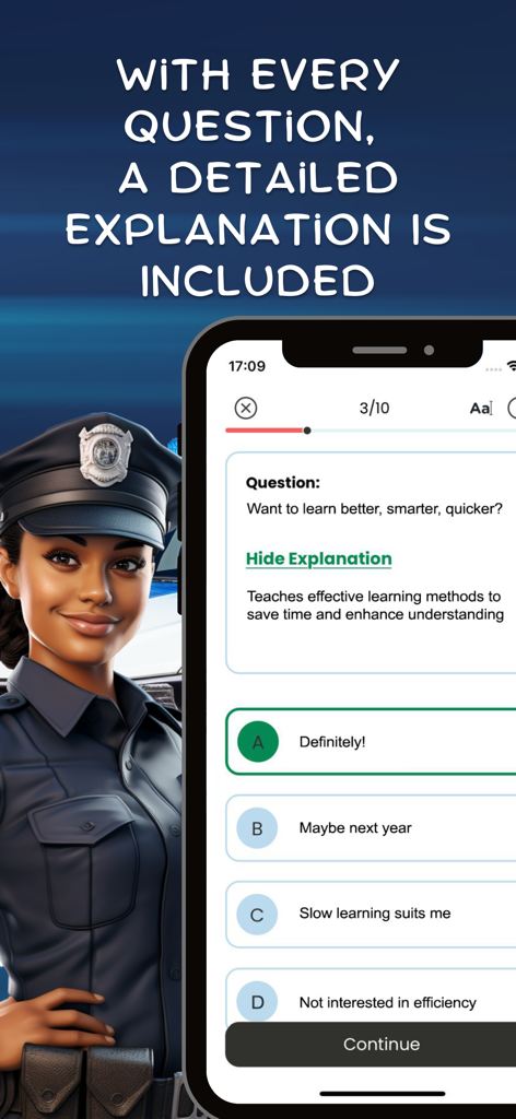 PELLETB Law Enforcement Test