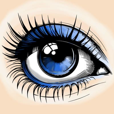 realistic eye