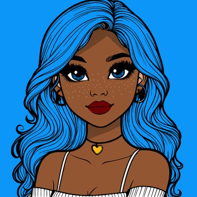 realistic pretty girl