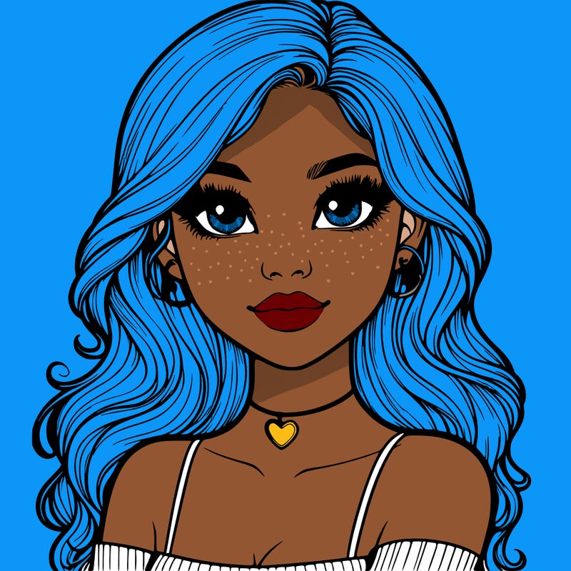 realistic pretty girl