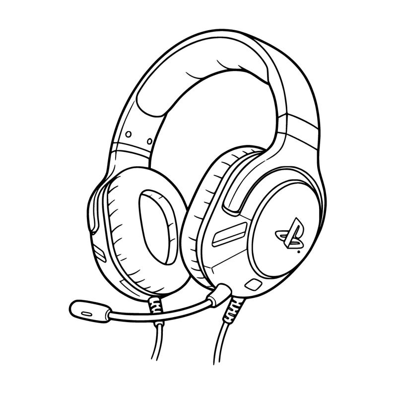 head set, gaming, ps5