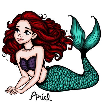 a realistic mermaid