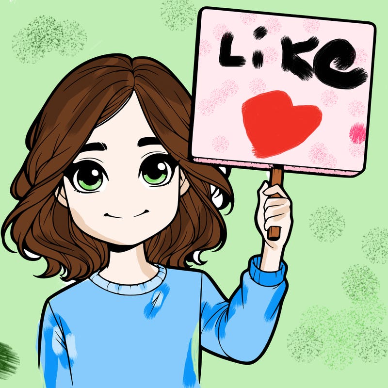 realistic girl holding up a sign