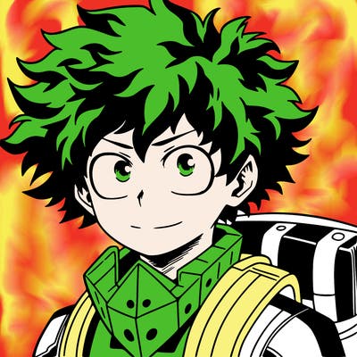deku anime my hero academia