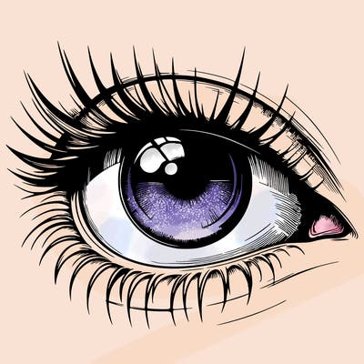 realistic eye