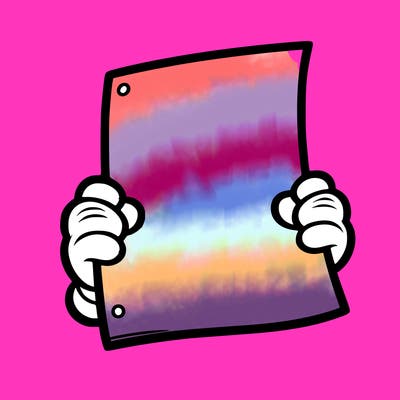 blank sheet of paper