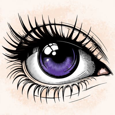 realistic eye